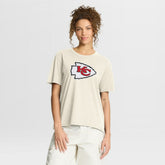 Kansas City Chiefs Women's Dove Legacy T-Shirt - Cream for sale