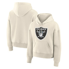 Las Vegas Raiders Women's Dove Legacy Pullover Hoodie - Cream cheap