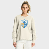 Los Angeles Chargers Women's Dove Legacy Long Sleeve T-Shirt - Cream discount