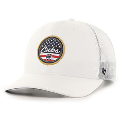 Chicago Cubs Homage Adjustable Trucker Hat - White | 47 brand