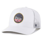 Atlanta Braves Homage Adjustable Trucker Hat - White | 47 brand