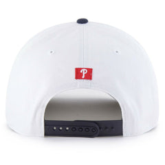 Philadelphia Phillies Patriotic Overhand Hitch Adjustable Hat - White | 47 brand