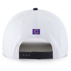 Chicago Cubs Patriotic Overhand Hitch Adjustable Hat - White | 47 brand