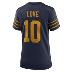 Jordan Love Green Bay Packers Women's The 1923 Classic Game Jersey - Navy | Nike for sale