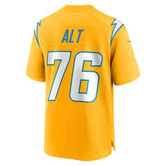 Joe Alt Los Angeles Chargers Alternate Charger Power Game Player Jersey - Gold | Nike outlet