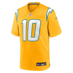 Justin Herbert Los Angeles Chargers Alternate Charger Power Game Player Jersey - Gold | Nike cheap