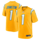 Quentin Johnston Los Angeles Chargers Alternate Charger Power Game Player Jersey - Gold | Nike discount