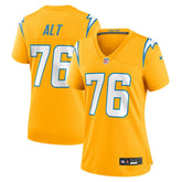Joe Alt Los Angeles Chargers Women's Alternate Charger Power Game Jersey - Gold | Nike online