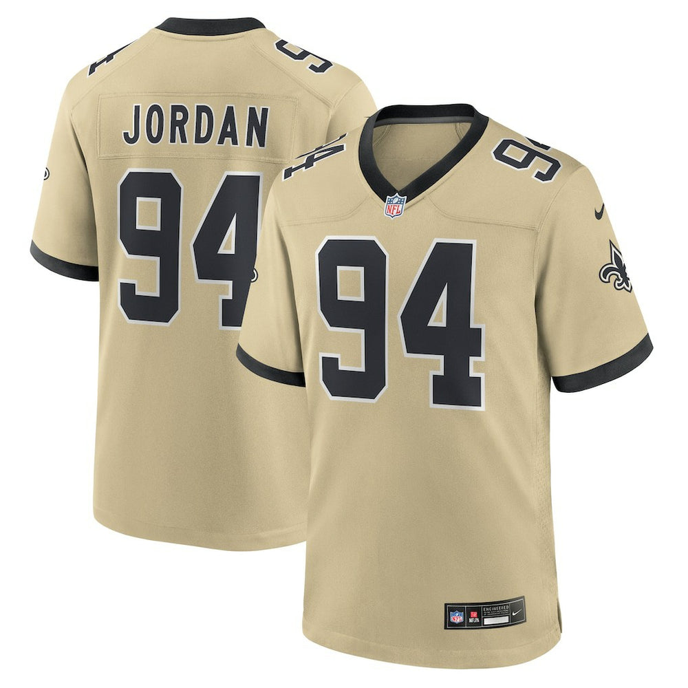 Cameron Jordan New Orleans Saints Gameday Golds Alternate Game Player Jersey - Gold | Nike on sale