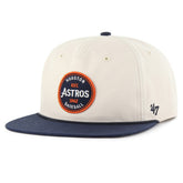 Houston Astros Payson Captain Adjustable Hat - Cream | 47 brand