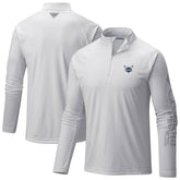 Charlotte Hornets Terminal Tackle Raglan Omni-Shade Quarter-Zip Jacket - White | Columbia online