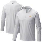 Cleveland Cavaliers Terminal Tackle Raglan Omni-Shade Quarter-Zip Jacket sale - White | Columbia online