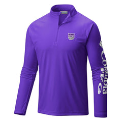 Sacramento Kings Terminal Tackle Raglan Omni-Shade Quarter-Zip Jacket - Purple | Columbia cheap