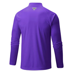 Sacramento Kings Terminal Tackle Raglan Omni-Shade Quarter-Zip Jacket - Purple | Columbia cheap