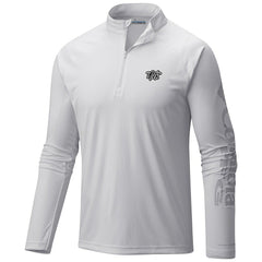 Brooklyn Nets Terminal Tackle Raglan Omni-Shade Quarter-Zip Jacket - White | Columbia shop