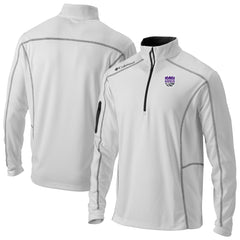 Sacramento Kings Omni-Wick Shotgun Quarter-Zip Pullover - White | Columbia discount