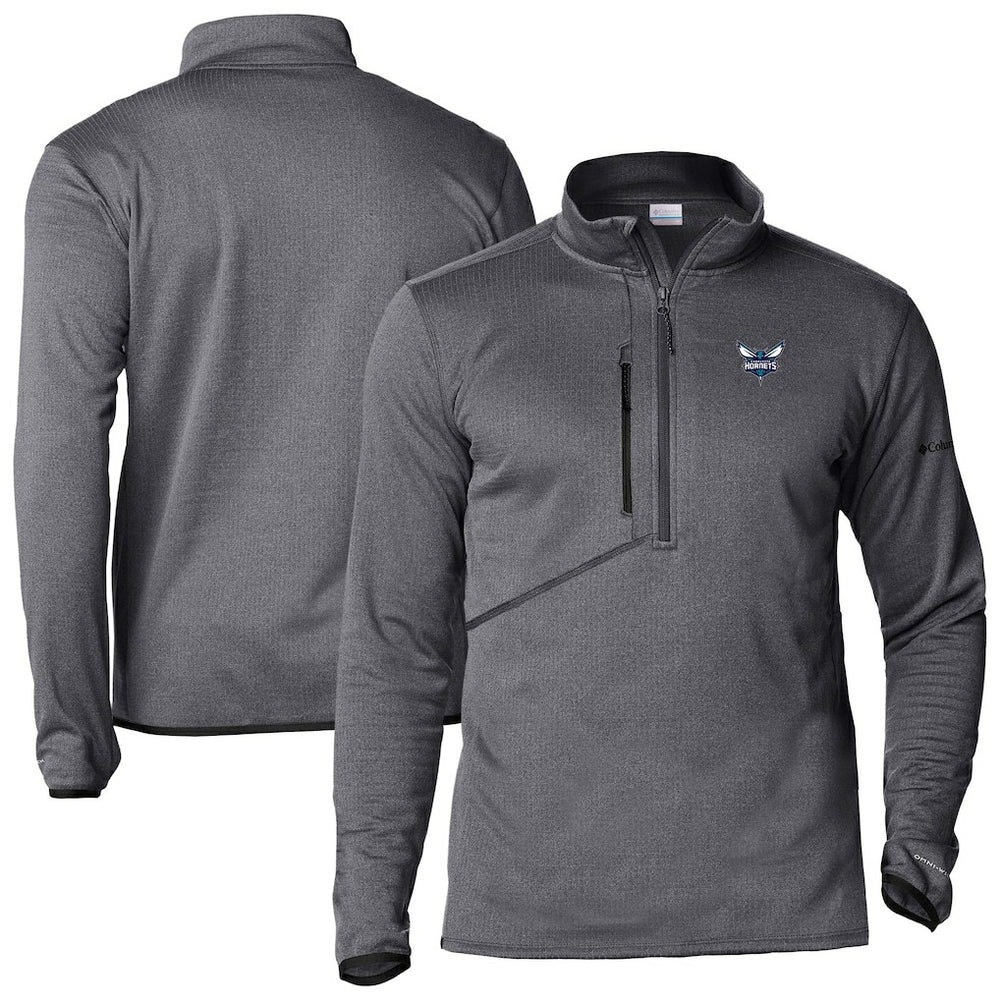 Charlotte Hornets Park View Half-Zip Top - Gray | Columbia cheap