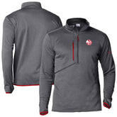 Atlanta Hawks Park View Half-Zip Top - Gray | Columbia shop