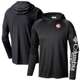 Atlanta Hawks Terminal Tackle Long Sleeve Hoodie T-Shirt - Black | Columbia outlet