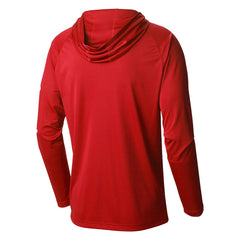 Toronto Raptors Terminal Tackle Long Sleeve Hoodie T-Shirt - Red | Columbia cheap