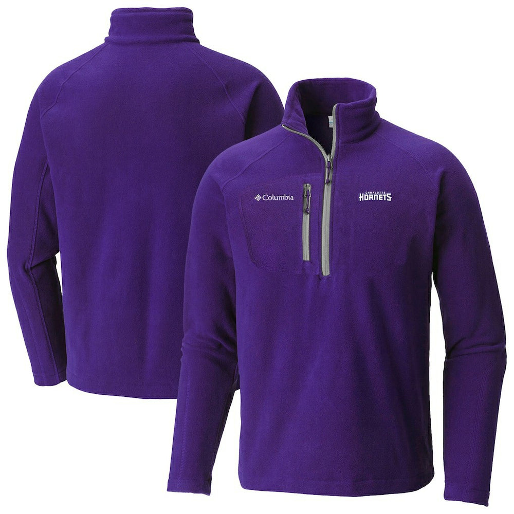 Charlotte Hornets Fast Trek III Half-Zip Fleece Pullover - Purple | Columbia outlet
