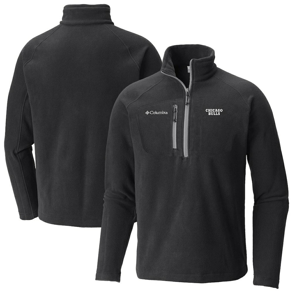 Chicago Bulls Fast Trek III Half-Zip Fleece Pullover - Black | Columbia shop