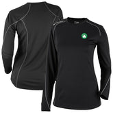 Boston Celtics Women's Omni-Wick Shotgun Pullover Top - Black | Columbia for sale