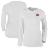 Detroit Pistons Women's Omni-Wick Shotgun Pullover Top sale - White | Columbia for sale