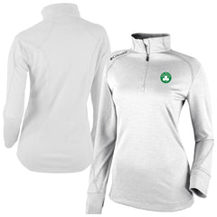 Boston Celtics Women's Omni-Wick Shotgun 2.0 Quarter-Zip Pullover Top - White | Columbia cheap