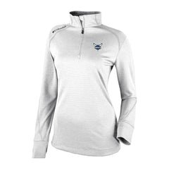 Charlotte Hornets Women's Omni-Wick Shotgun 2.0 Quarter-Zip Pullover Top - White | Columbia shop