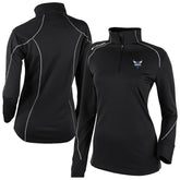 Charlotte Hornets Women's Omni-Wick Shotgun 2.0 Quarter-Zip Pullover Top - Black | Columbia discount