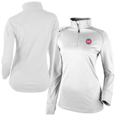 Detroit Pistons Women's Omni-Wick Shotgun 2.0 Quarter-Zip Pullover Top sale - White | Columbia discount