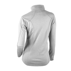 Toronto Raptors Women's Omni-Wick Shotgun 2.0 Quarter-Zip Pullover Top - Heather Gray | Columbia sale