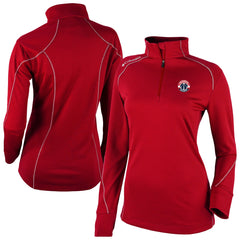 Washington Wizards Women's Omni-Wick Shotgun 2.0 Quarter-Zip Pullover Top - Red | Columbia on sale