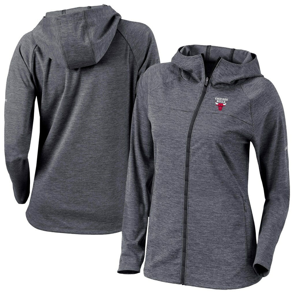 Chicago Bulls Women's Omni-Wick Half Shot Full-Zip Hooded Jacket - Black | Columbia discount