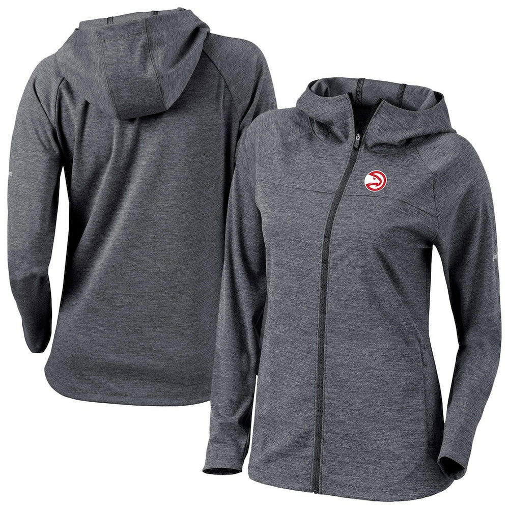 Atlanta Hawks Women's Omni-Wick Half Shot Full-Zip Hooded Jacket - Black | Columbia sale