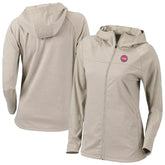 Detroit Pistons Women's Omni-Wick Half Shot Full-Zip Hooded Jacket sale - Tan | Columbia shop