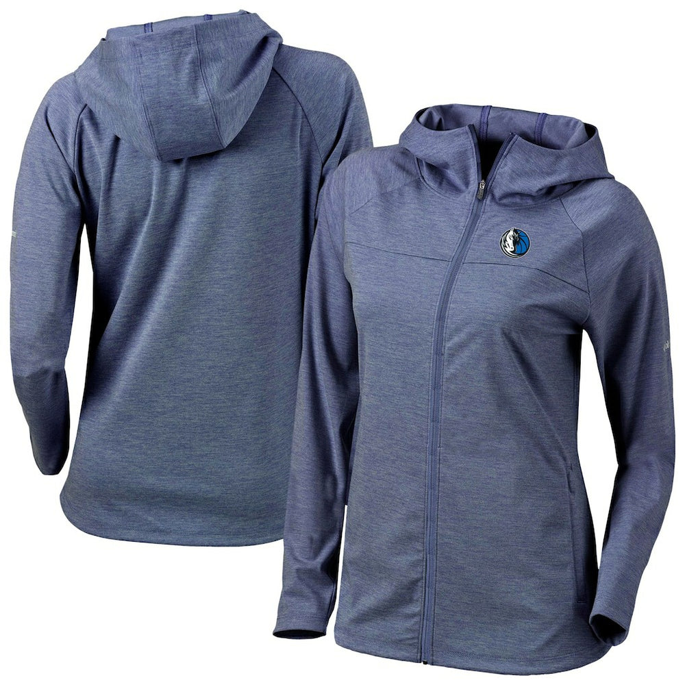 Dallas Mavericks Women's Omni-Wick Half Shot Full-Zip Hooded Jacket sale - Navy | Columbia cheap