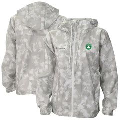 Boston Celtics Women's Flash Challenger II Omni-Shade Full-Zip Windbreaker Jacket - Gray | Columbia sale