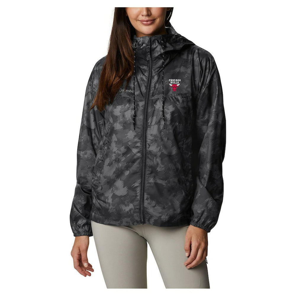 Chicago Bulls Women's Flash Challenger II Omni-Shade Full-Zip Windbreaker Jacket - Black | Columbia cheap