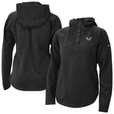 Charlotte Hornets Women's Sweater Weather Quarter-Snap Hoodie - Black | Columbia on sale