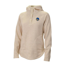 Golden State Warriors Women's Sweater Weather Quarter-Snap Hoodie sale - White | Columbia shop