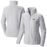 Detroit Pistons Women's Give & Go II Fleece Full-Zip Jacket sale - White | Columbia on sale