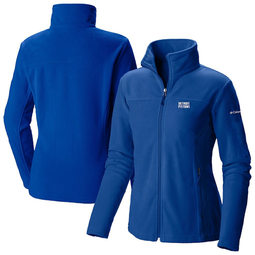 Detroit Pistons Women's Give & Go II Fleece Full-Zip Jacket sale - Blue | Columbia online
