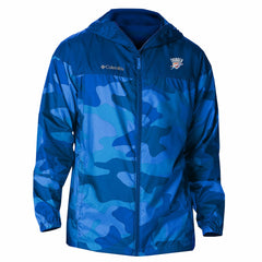 Oklahoma City Thunder Flash Challenger Windbreaker Jacket - Blue | Columbia on sale