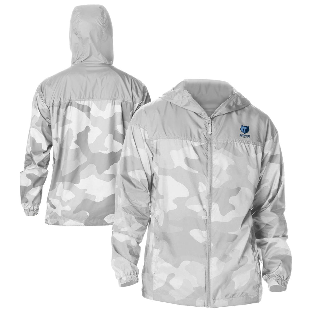 Memphis Grizzlies Flash Challenger Windbreaker Jacket - Gray | Columbia discount