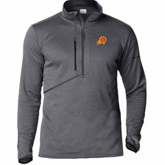 Phoenix Suns Park View Fleece Half-Zip Top - Black | Columbia on sale