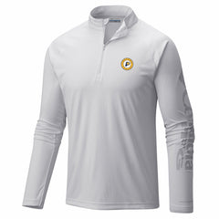 Indiana Pacers PFG Terminal Tackle Quarter-Zip Top - White | Columbia cheap