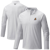 Los Angeles Lakers PFG Terminal Tackle Quarter-Zip Top - White | Columbia discount