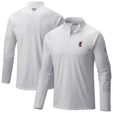 Miami Heat PFG Terminal Tackle Quarter-Zip Top - White | Columbia for sale
